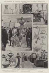 Die Ausstellung österreichischer Industriekunst im Prince